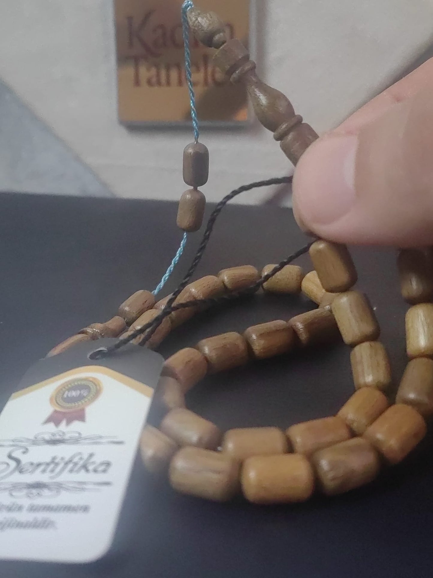 Usta İşçilikli Doğal Ceviz Ağacı Tesbih