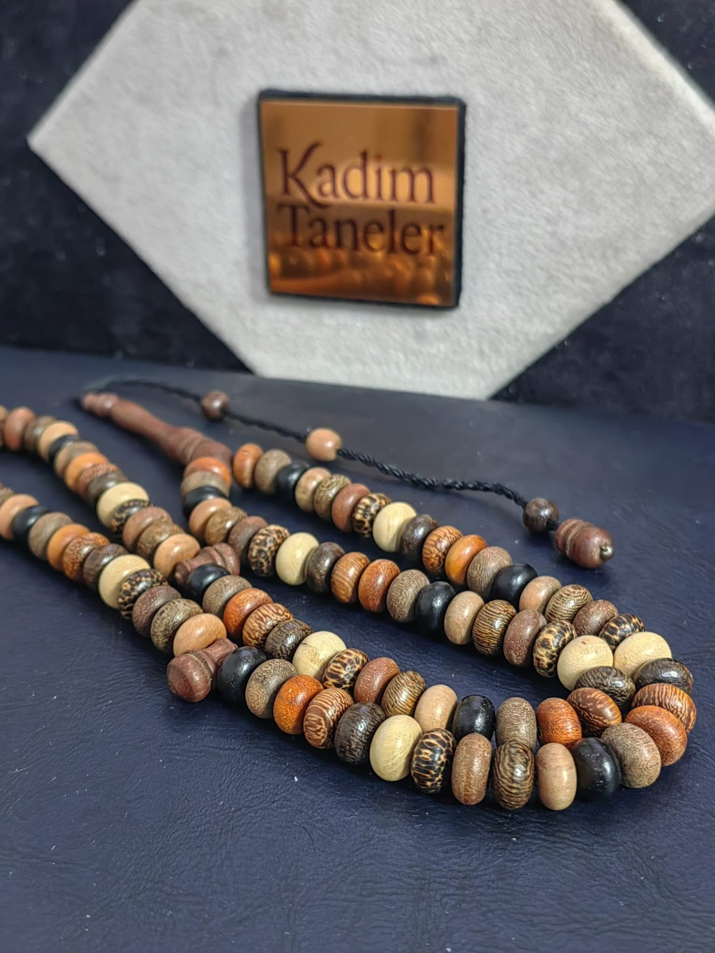 99'lu Premium Karma Ağaç Namaz Tesbihi