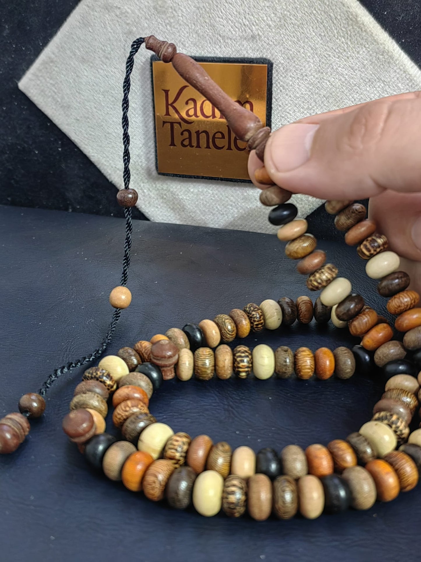 99'lu Premium Karma Ağaç Namaz Tesbihi