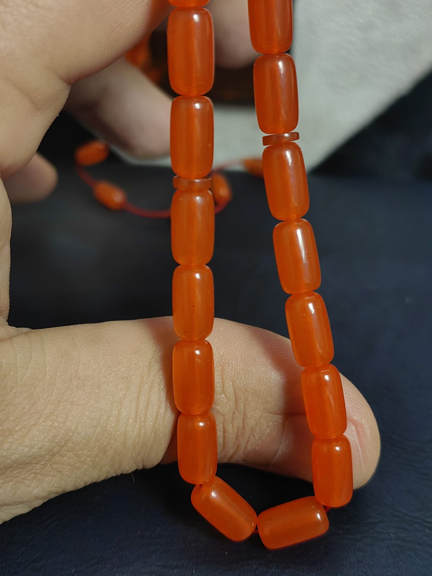 İmzalı 6x11 Sıkma Kehribar (Kuru Torna)