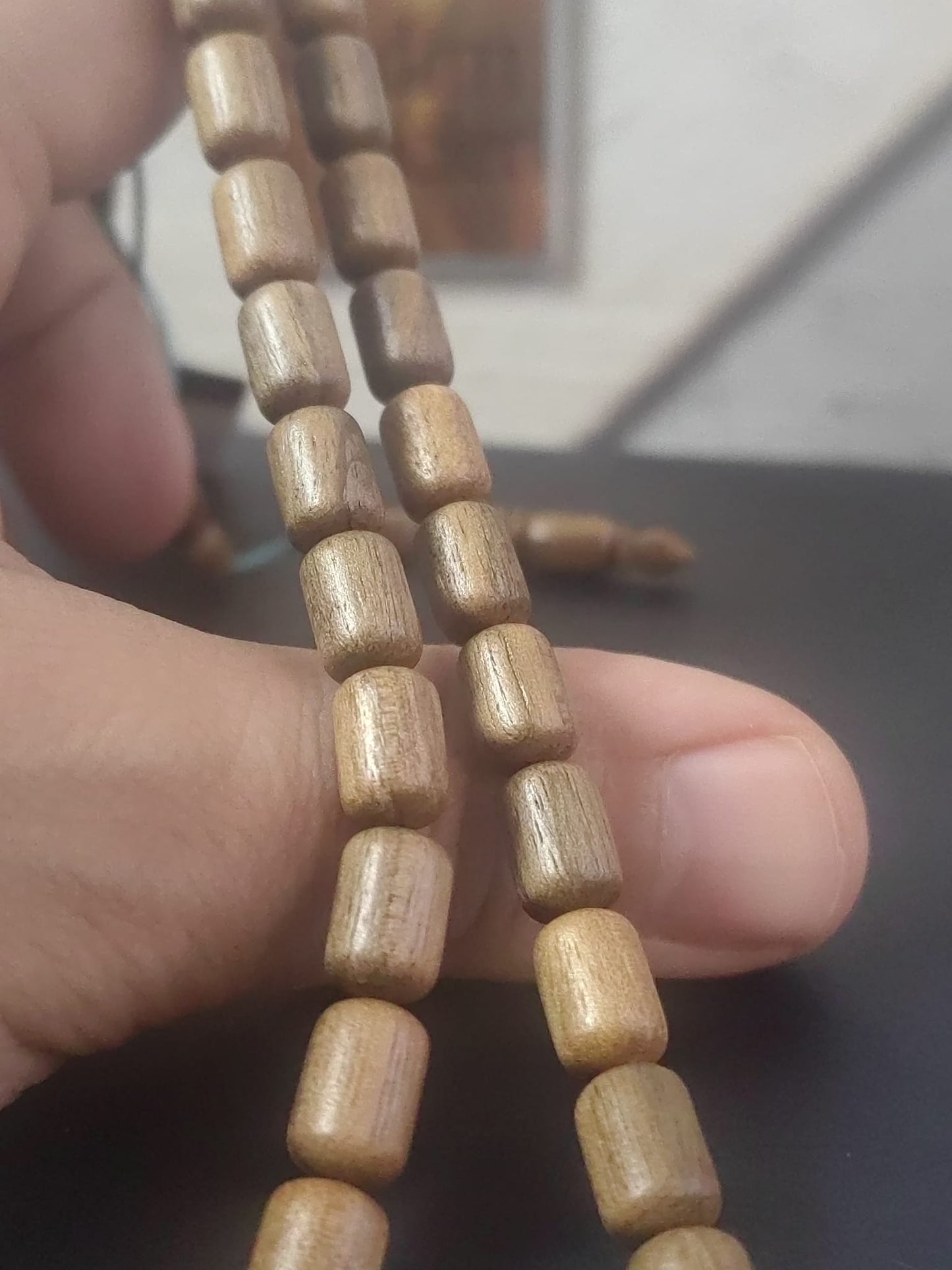 Usta İşçilikli Doğal Ceviz Ağacı Tesbih