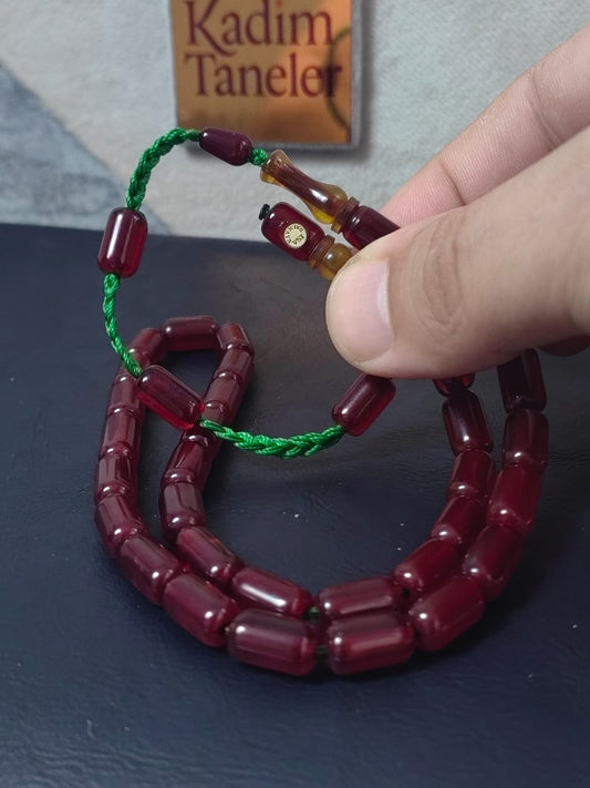 Üst Segment İmame Traşlı Ateş Kehribar