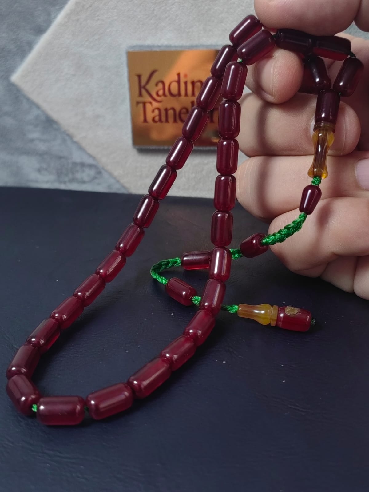 Üst Segment İmame Traşlı Ateş Kehribar