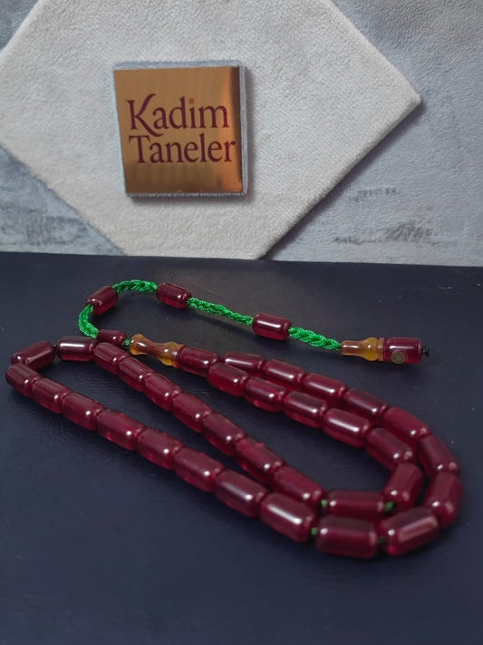 Üst Segment İmame Traşlı Ateş Kehribar