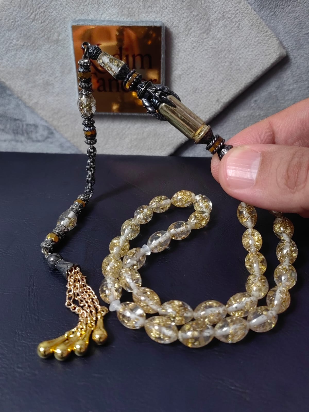 Mermi Kovan İmameli Golden Rosary