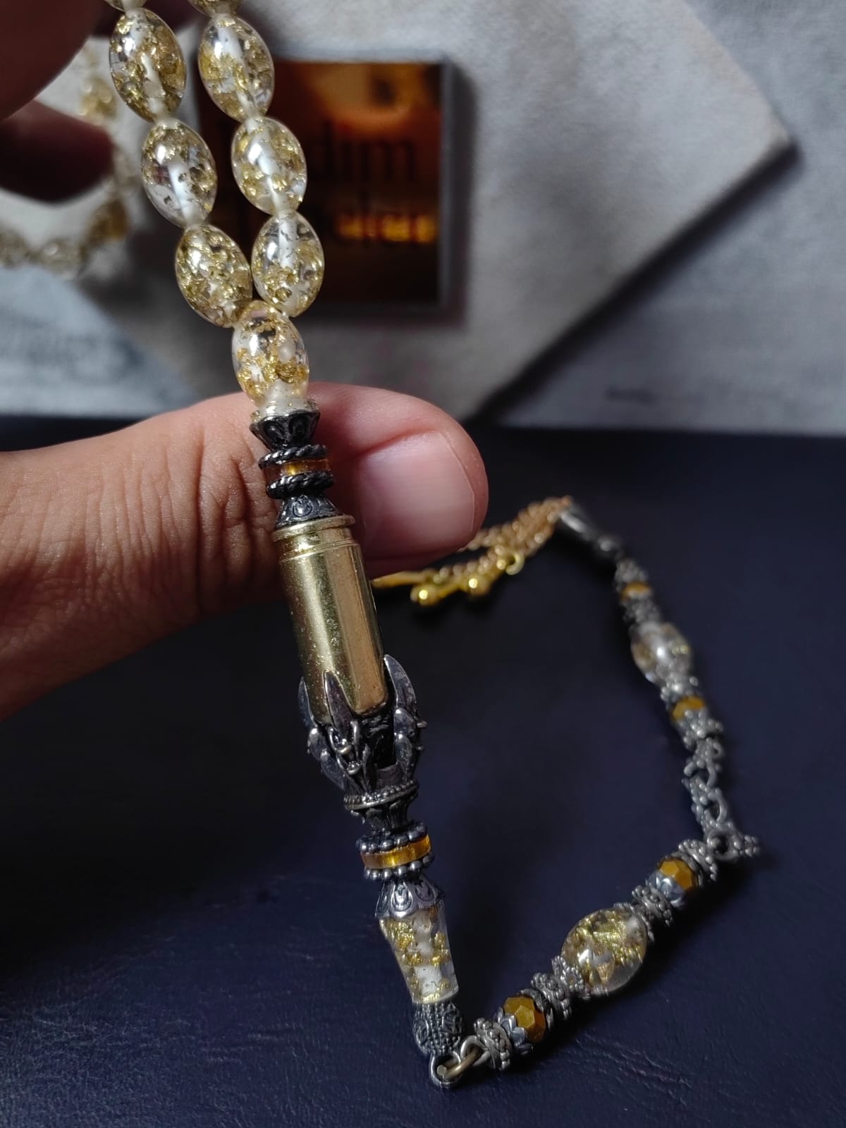 Mermi Kovan İmameli Golden Rosary