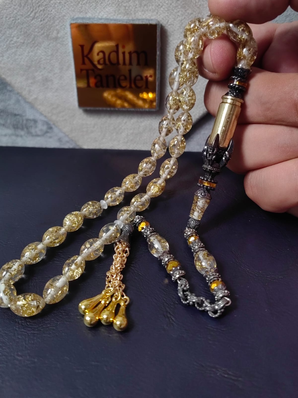 Mermi Kovan İmameli Golden Rosary
