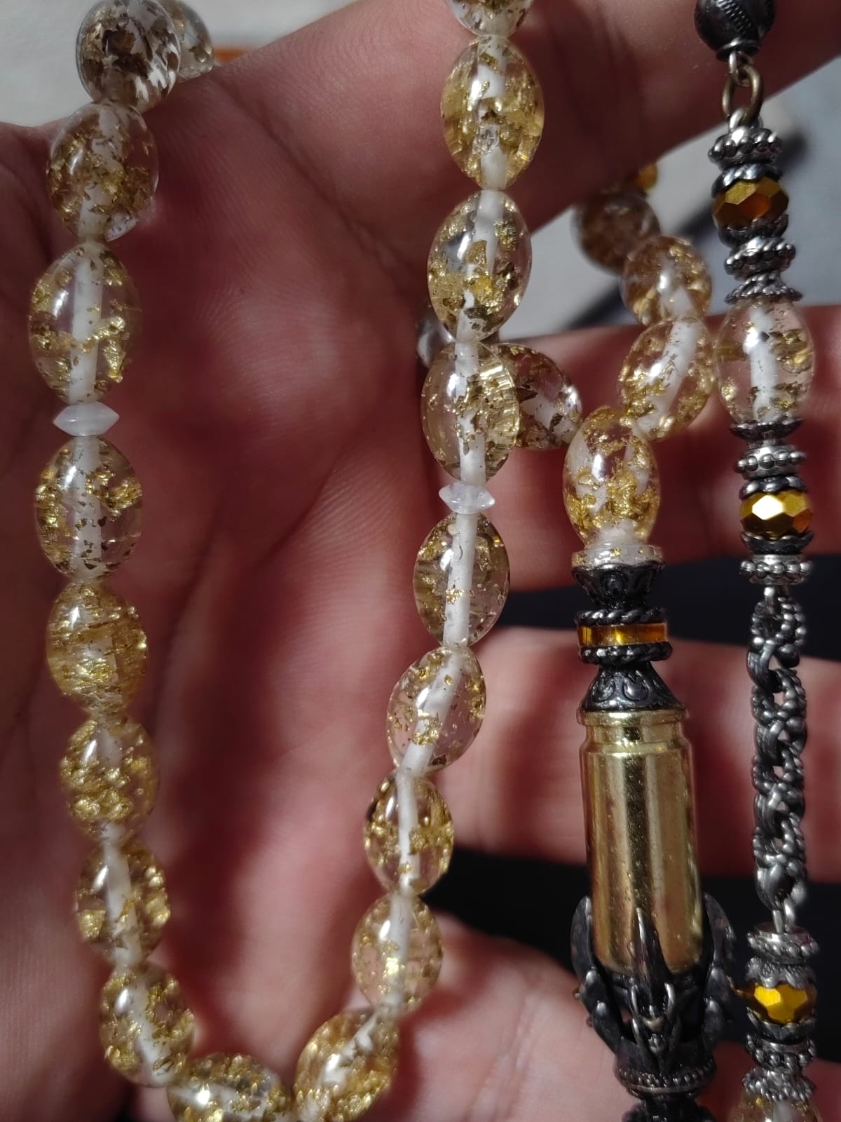 Mermi Kovan İmameli Golden Rosary