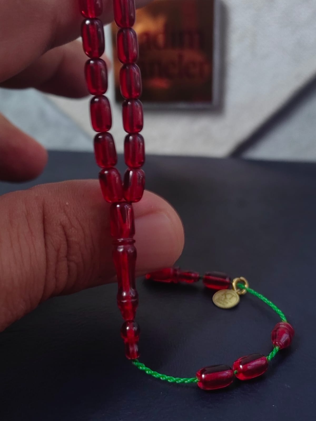 Bilek Boy Kırmızı Ateş Kehribar