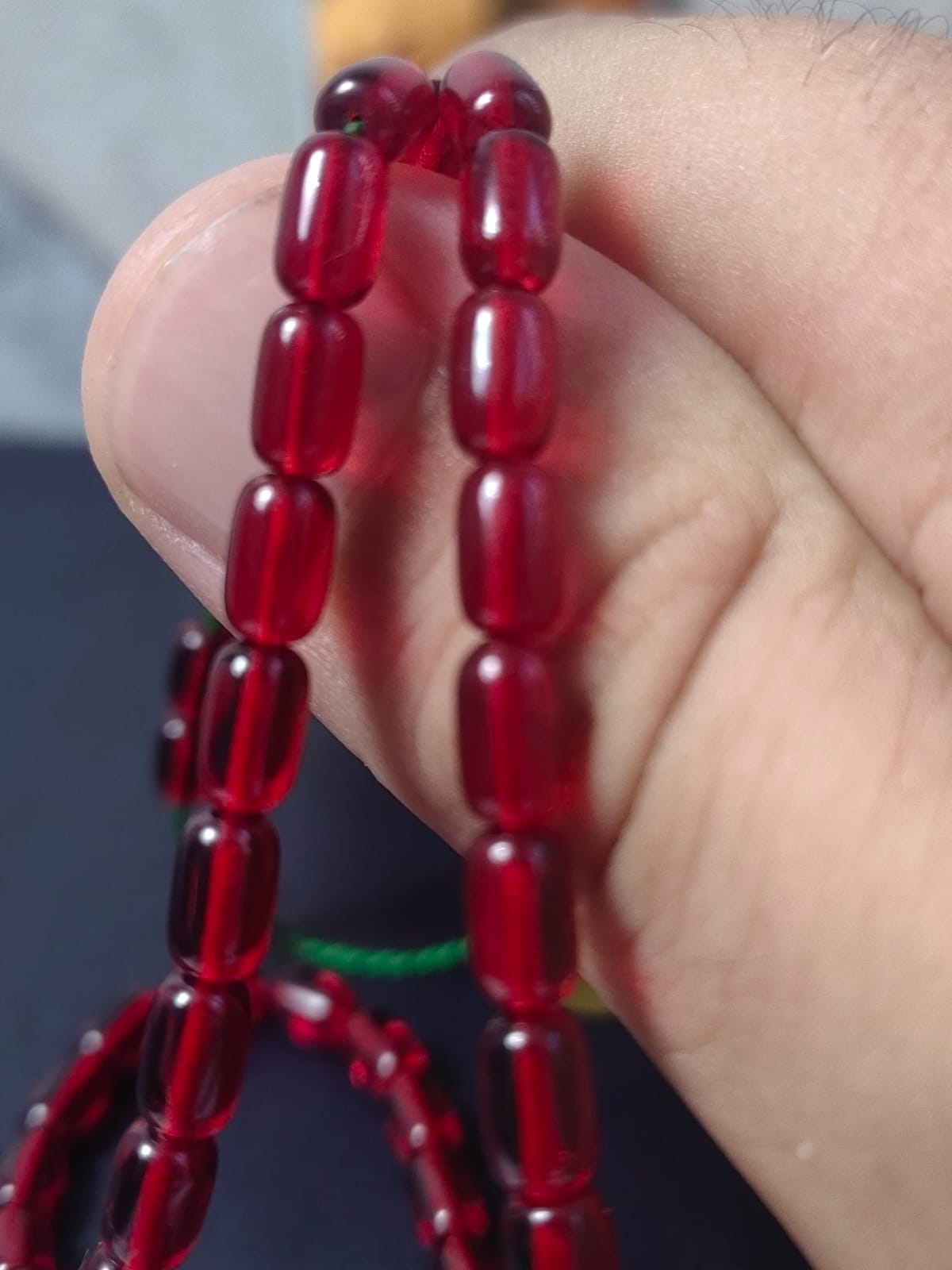 Bilek Boy Kırmızı Ateş Kehribar