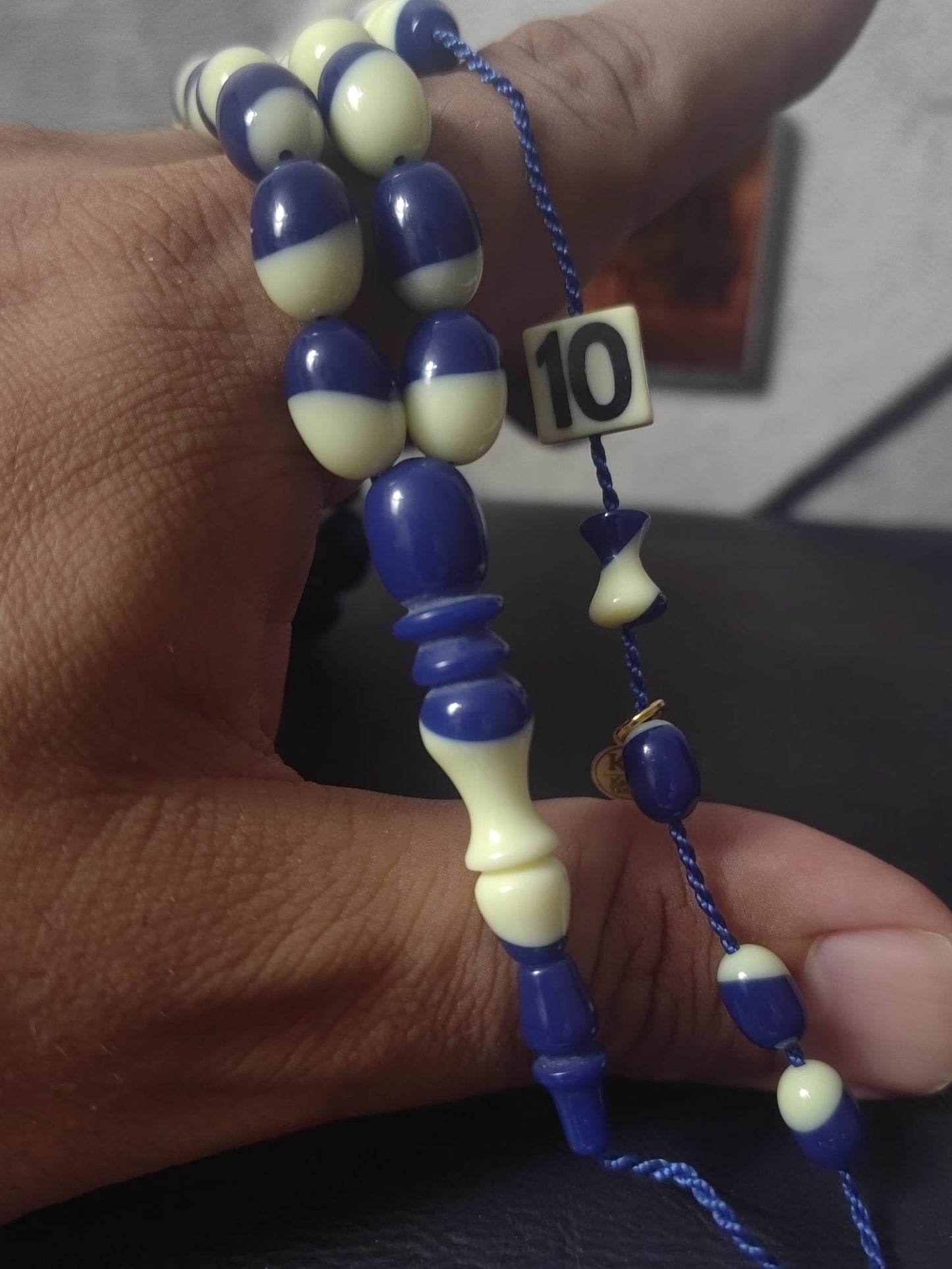 10 Numara Bilardo Topu Tesbih