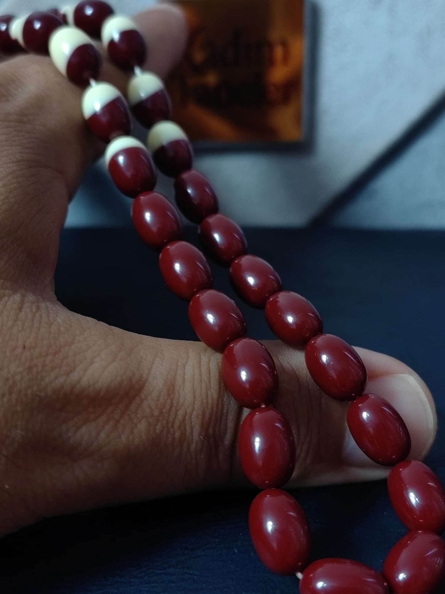 15 Numaralı Bilardo Topu Konseptli Tesbih