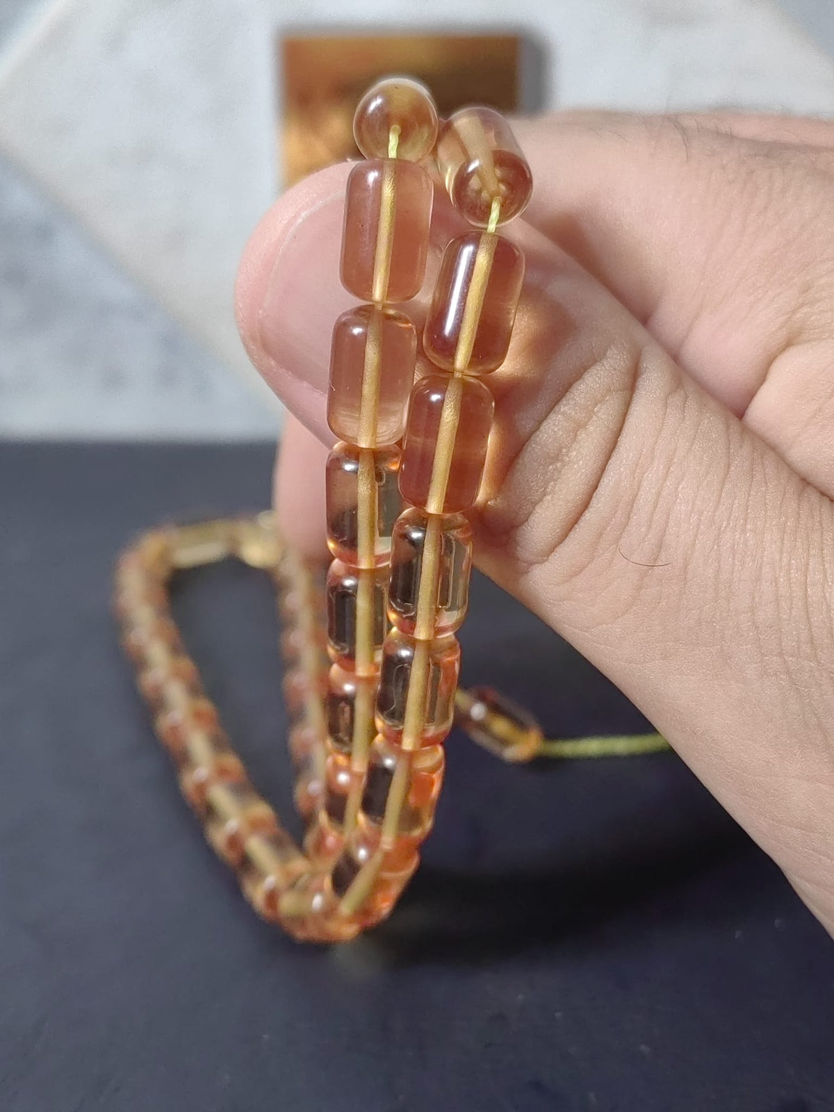 Kapsül Kesim Usta İşi Ateş Kehribar