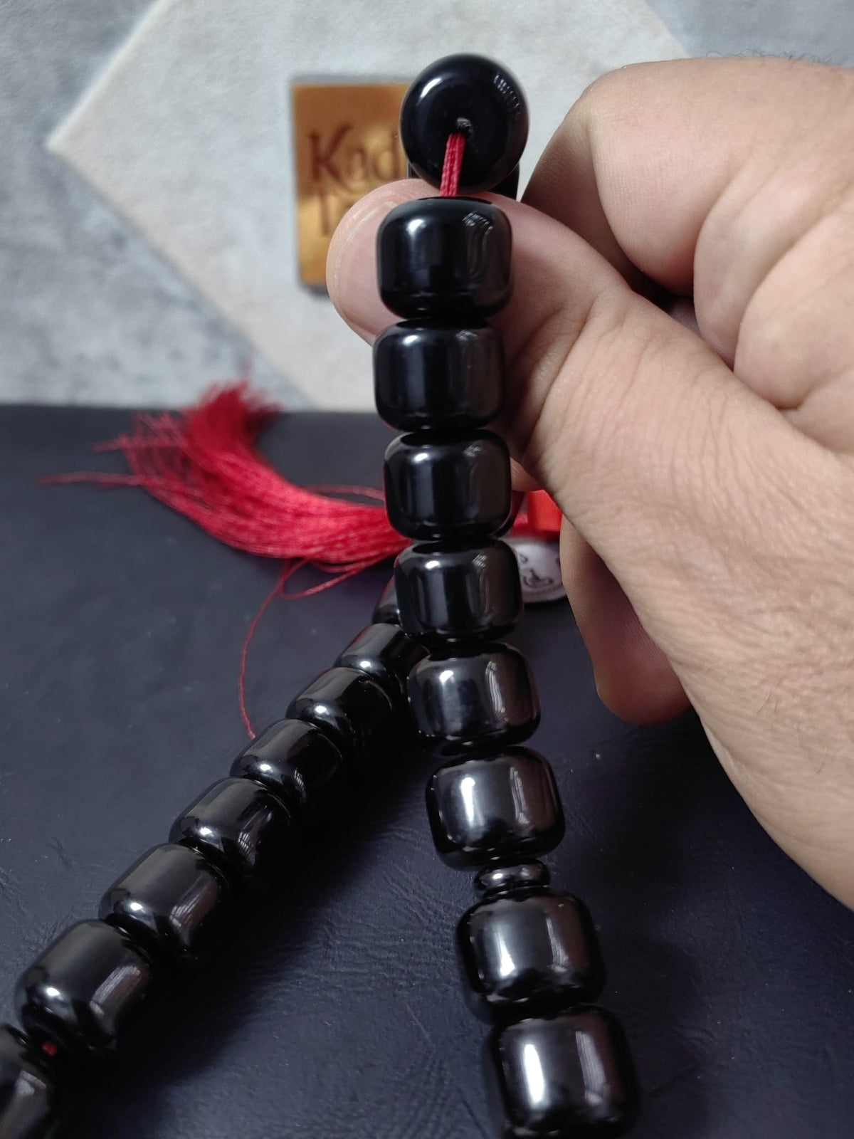Kelle Boy Simsiyah Usta İşçilikli