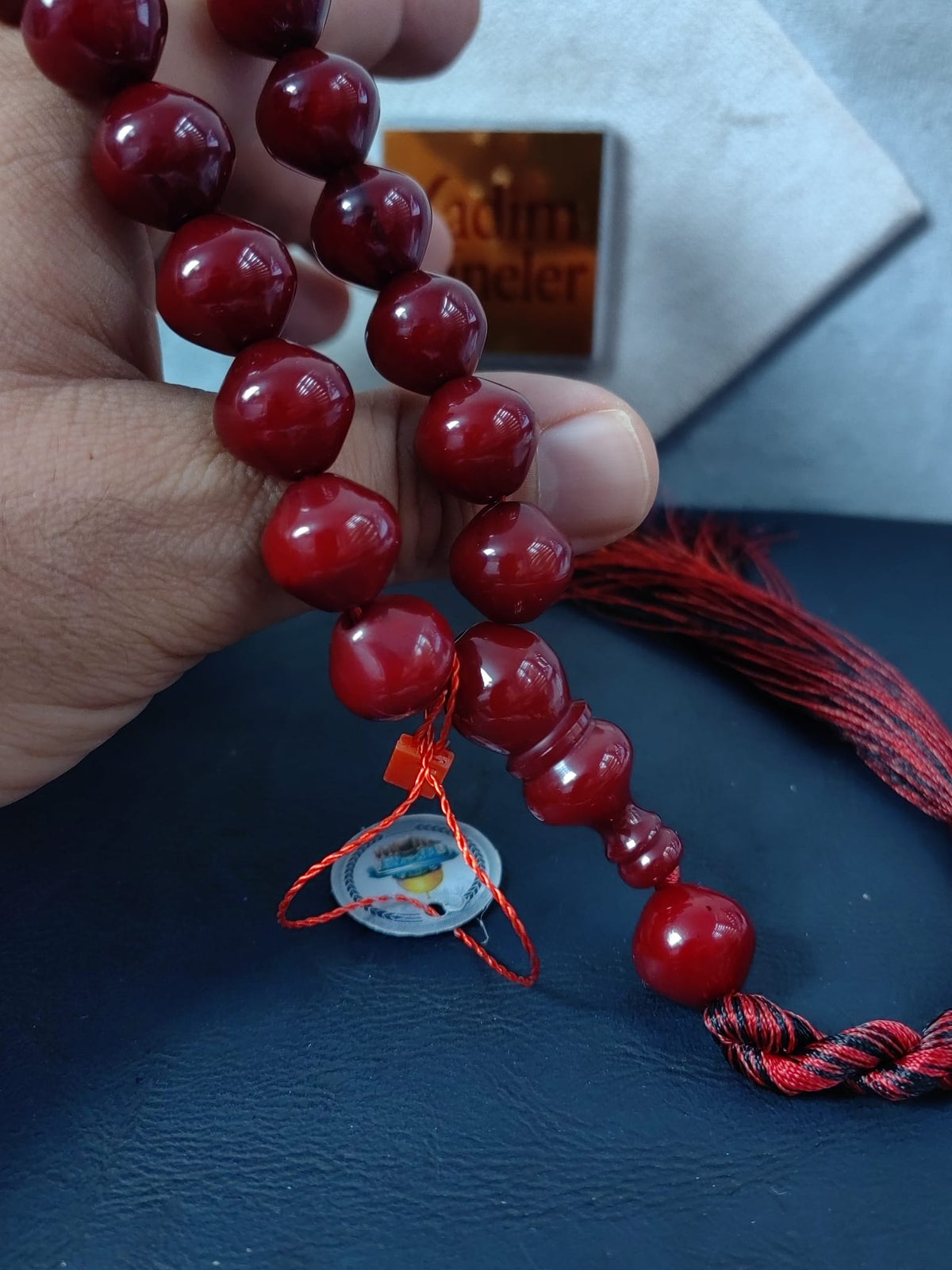 Kelle Boy Sığırcık Kesim Koyu Vişne Rengi
