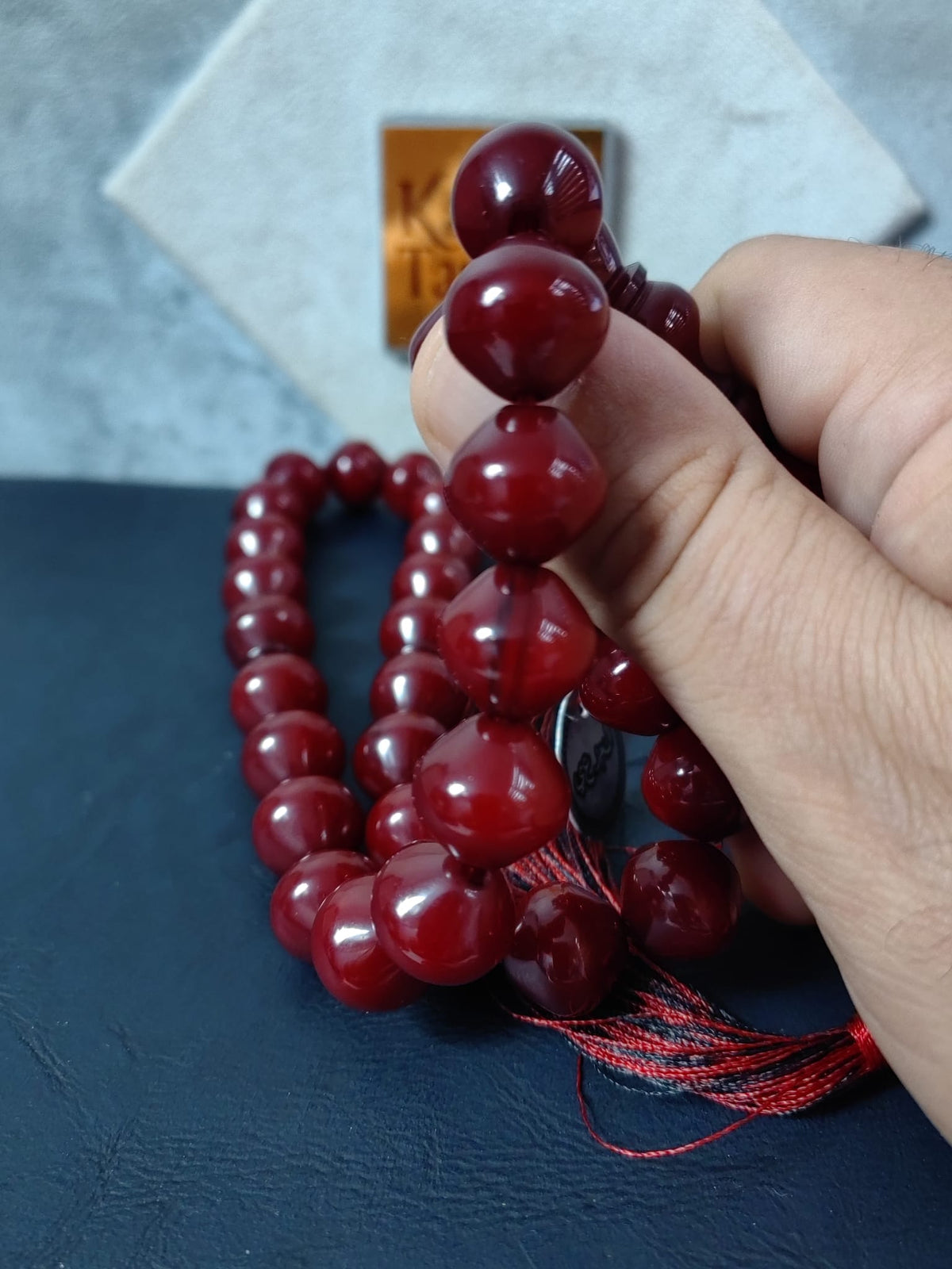 Kelle Boy Sığırcık Kesim Koyu Vişne Rengi