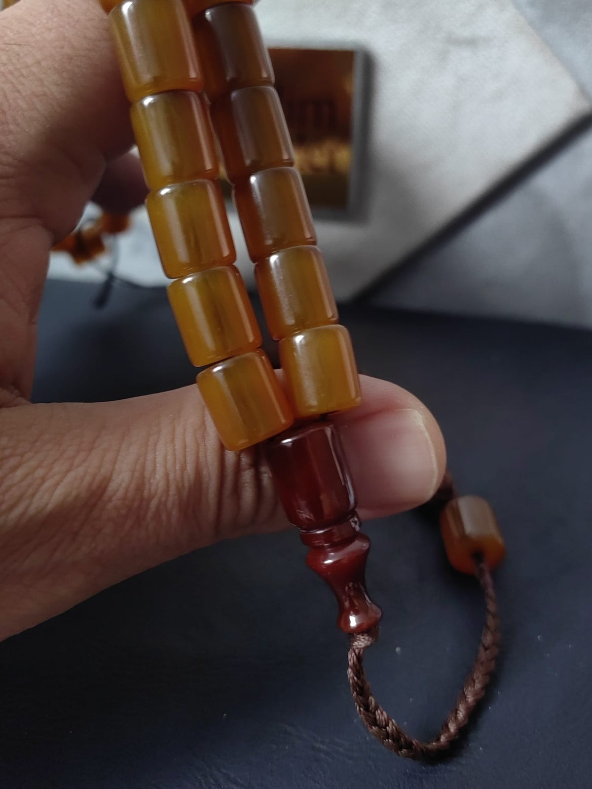 Evladiyelik Üst Kalite Sıkma Kehribar